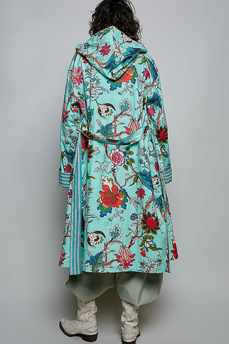 Mariposa Reversible Velvet Duster - Westly