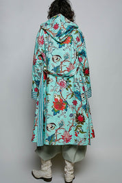 Mariposa Reversible Velvet Duster - Westly