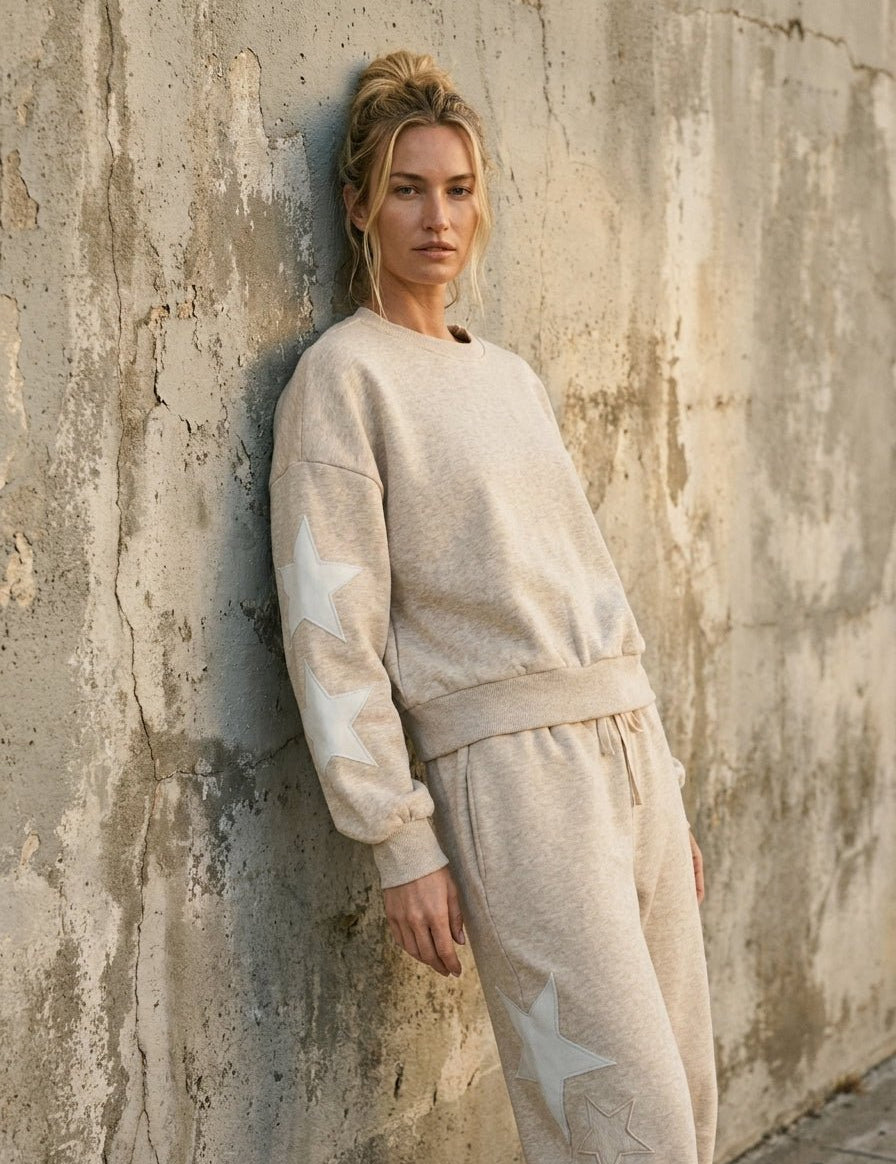 Maya Star Accent Jogger Pants - Westly