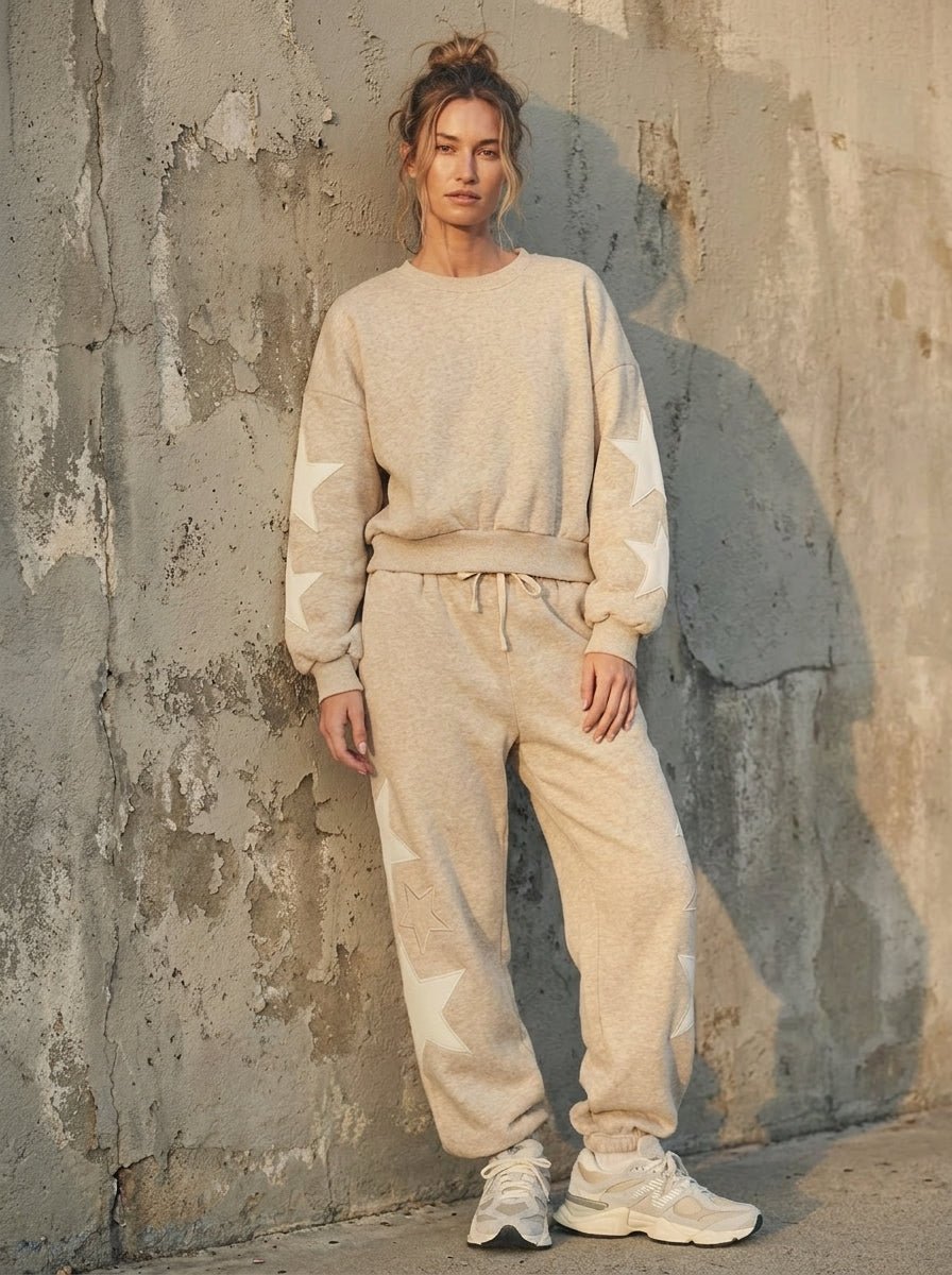 Maya Star Accent Jogger Pants - Westly
