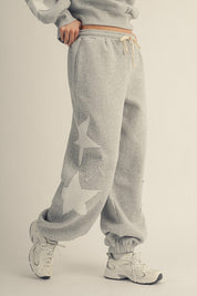 Maya Star Accent Jogger Pants - Westly