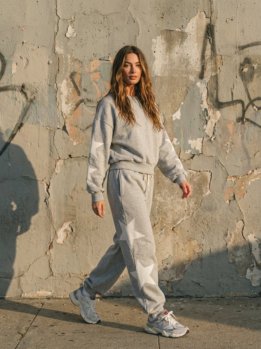 Maya Star Accent Jogger Pants - Westly