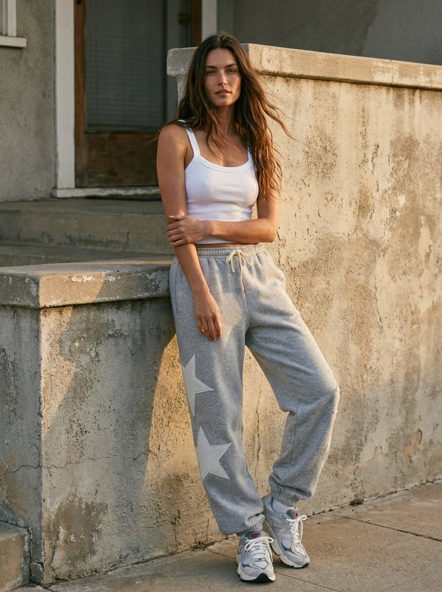 Maya Star Accent Jogger Pants - Westly