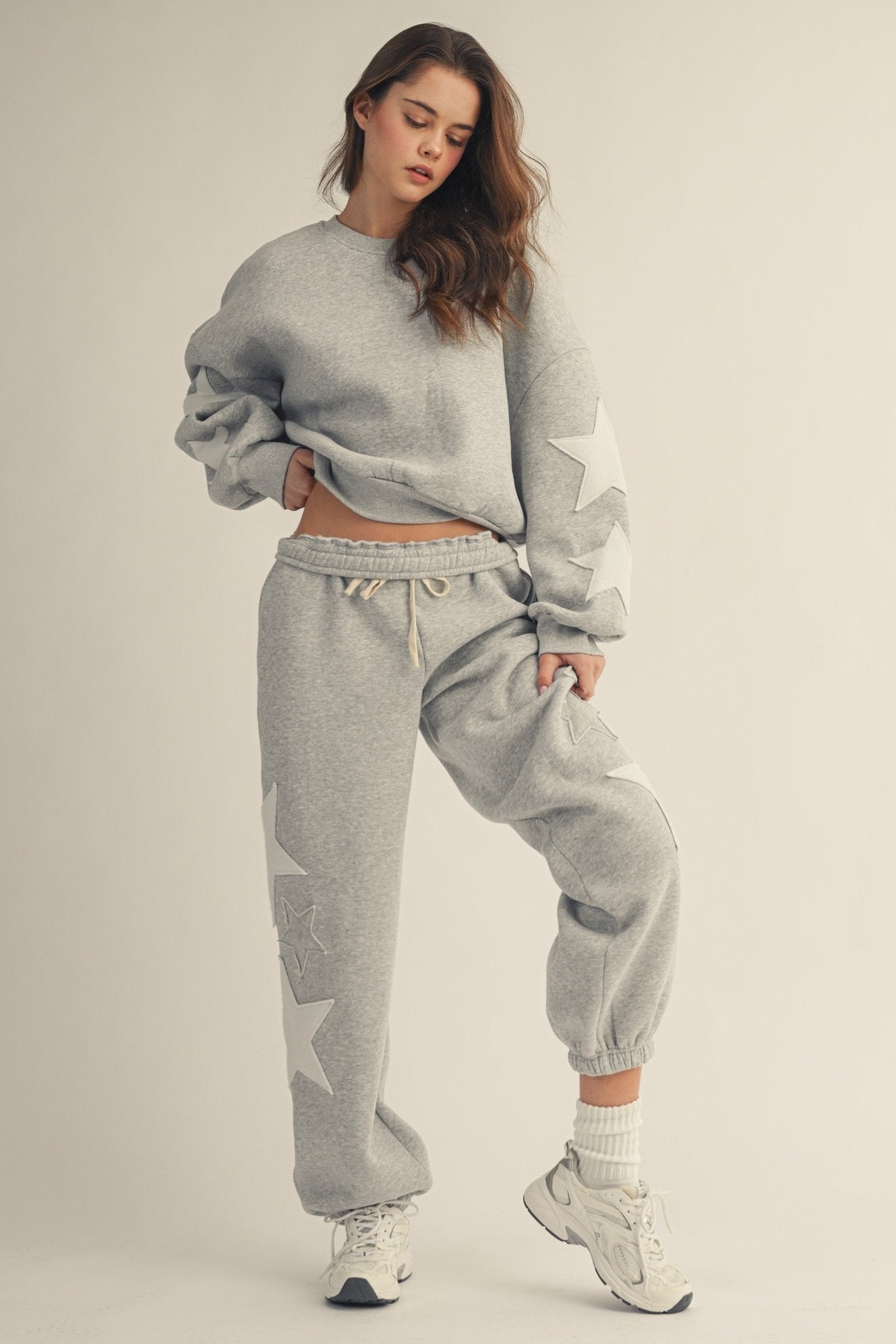Maya Star Accent Jogger Pants - Westly