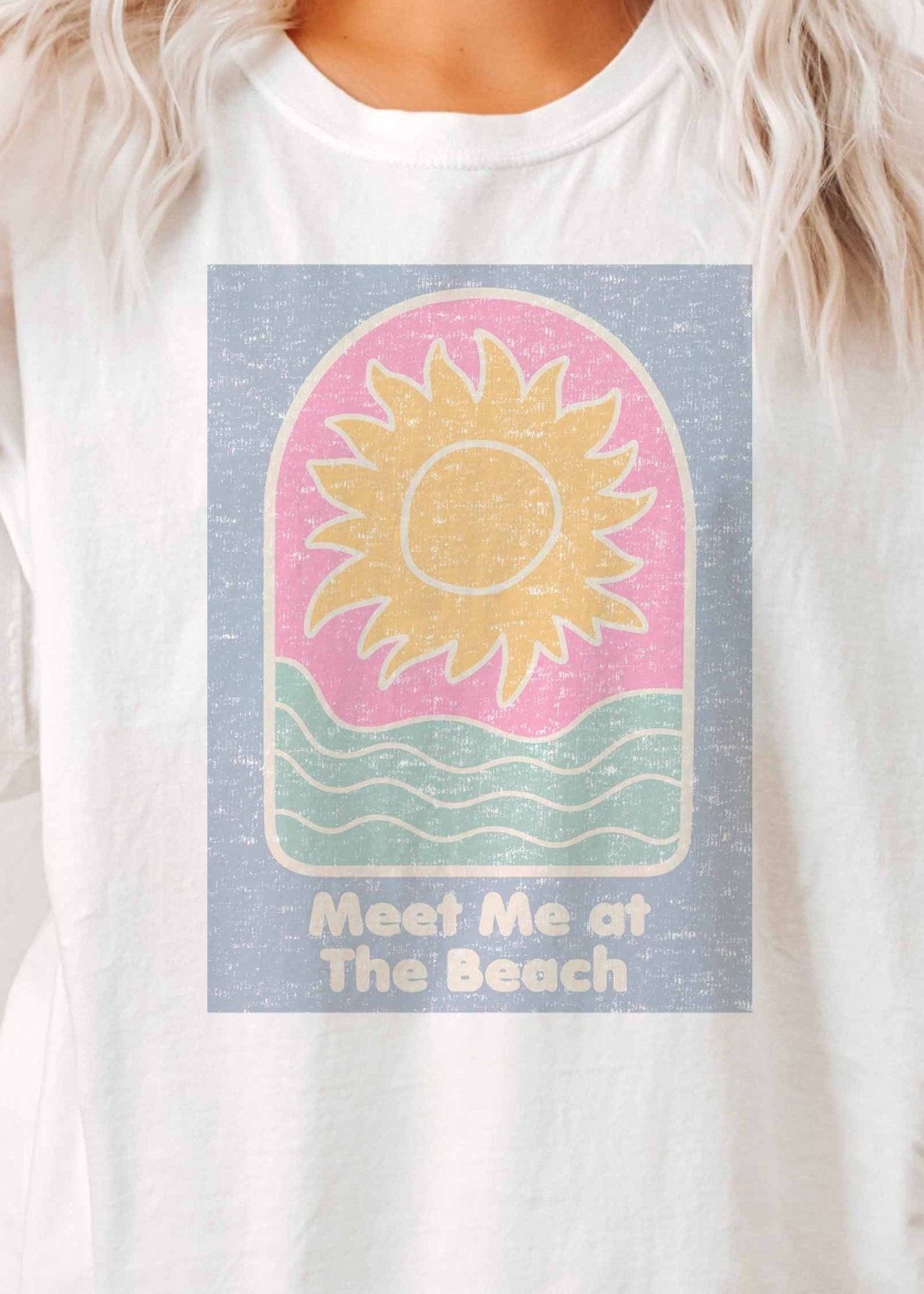 Meet Me At The Beach Graphic Tee - Westly