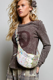 Mercerie Patchwork Crescent Bag - Westly
