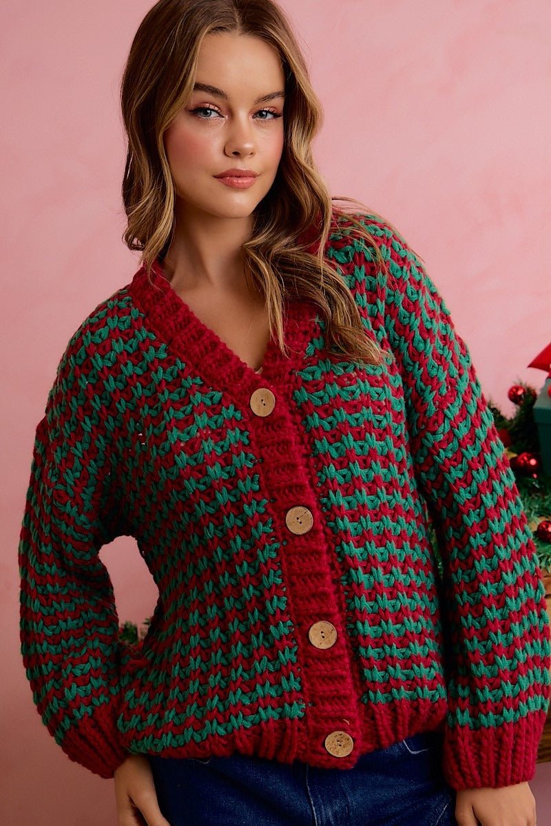 Merriweather Chunky Knit Cardigan - Westly