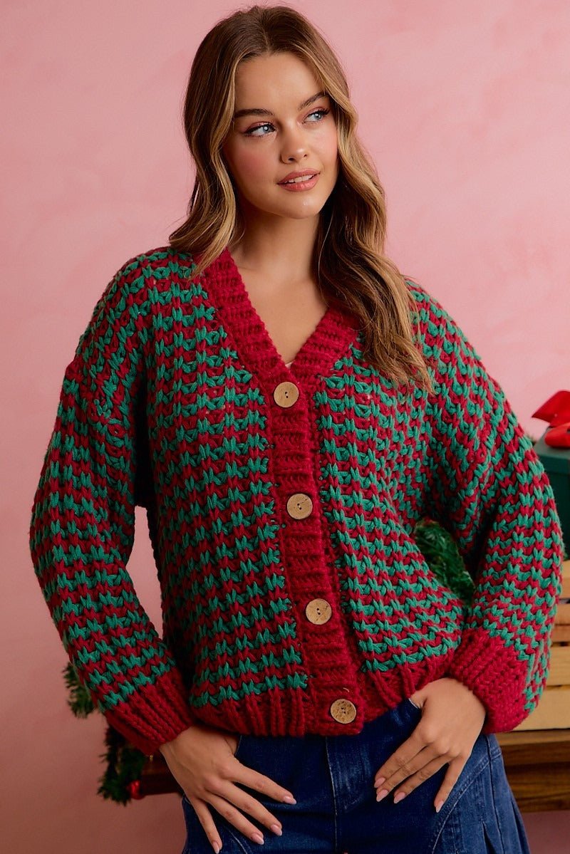 Merriweather Chunky Knit Cardigan - Westly