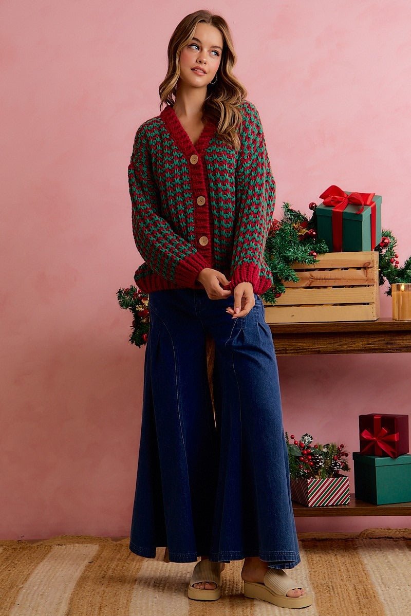 Merriweather Chunky Knit Cardigan - Westly