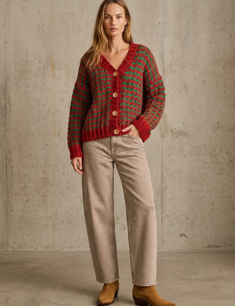 Merriweather Chunky Knit Cardigan - Westly