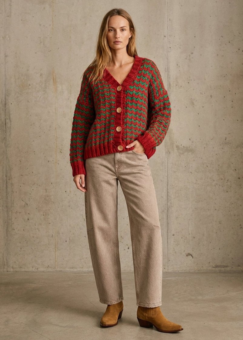 Merriweather Chunky Knit Cardigan - Westly