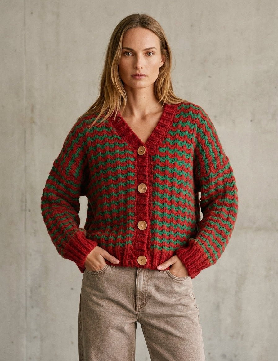 Merriweather Chunky Knit Cardigan - Westly