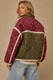 Mesa Verde Patchwork Bandana Quilted Jacket - Westly