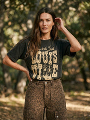 Mick Leopard Print Washed Twill Pants - Westly