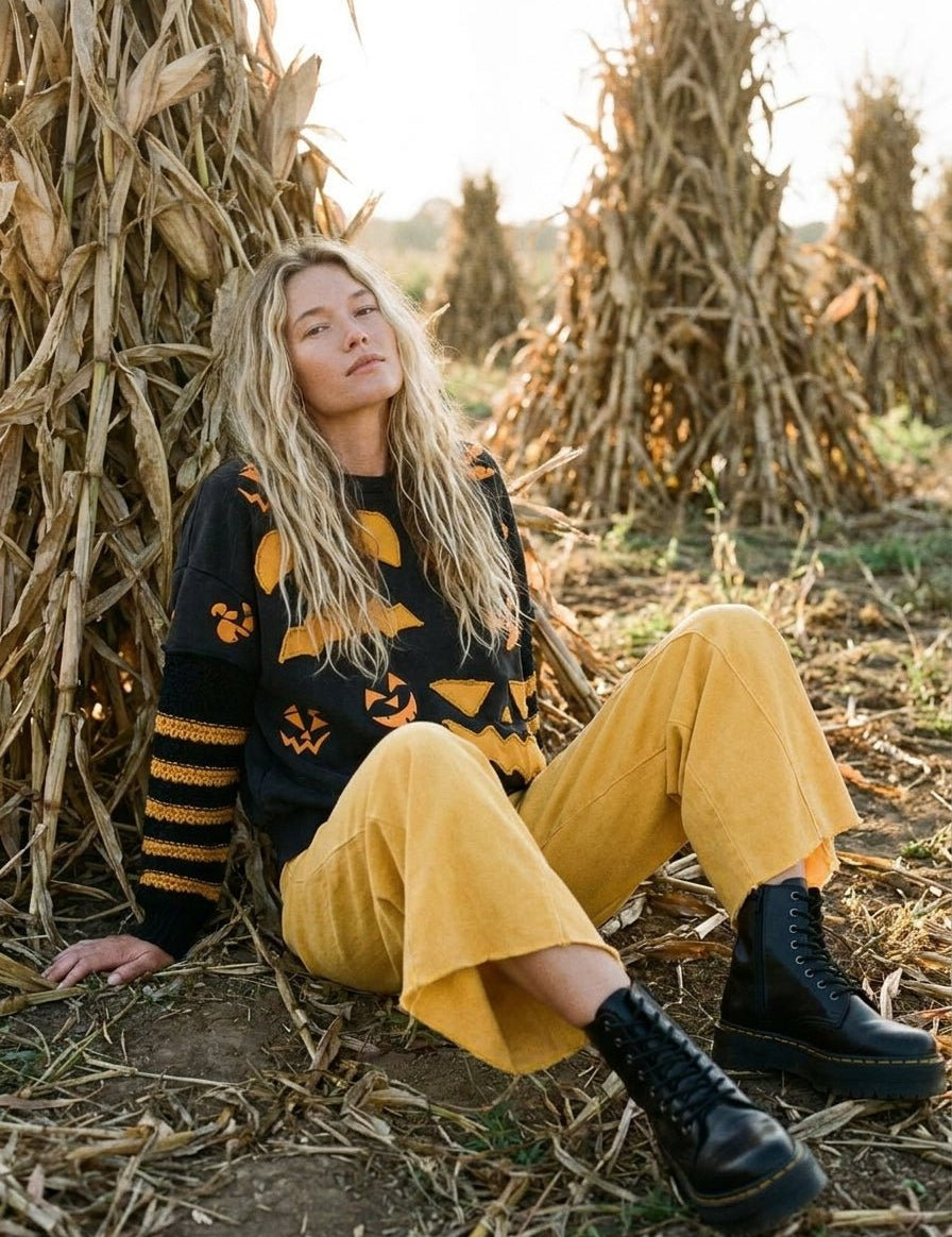 Midnight Mischief Colorblock Pullover - Westly