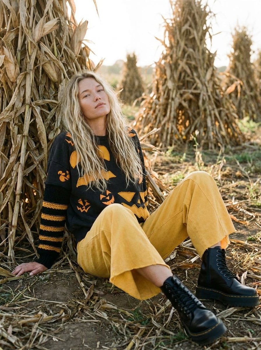 Midnight Mischief Colorblock Pullover - Westly