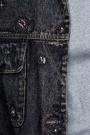 Midnight Rambler Embellished Denim Jacket - Westly