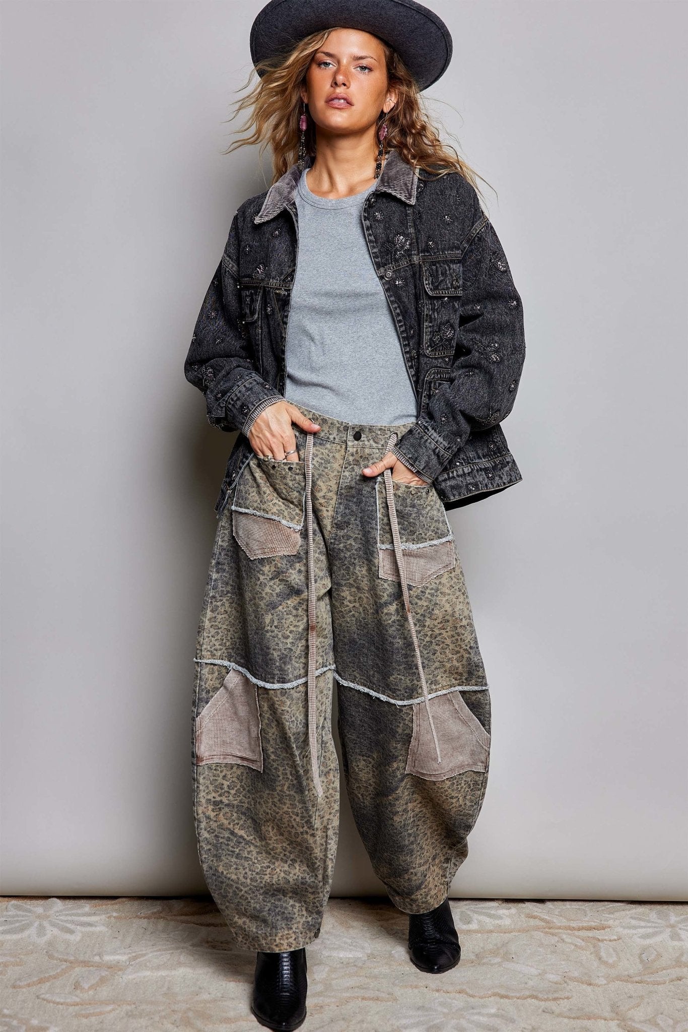 Midnight Rambler Embellished Denim Jacket - Westly
