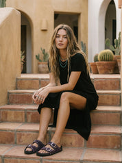 Midnight Tee Super Soft Midi Dress - Westly