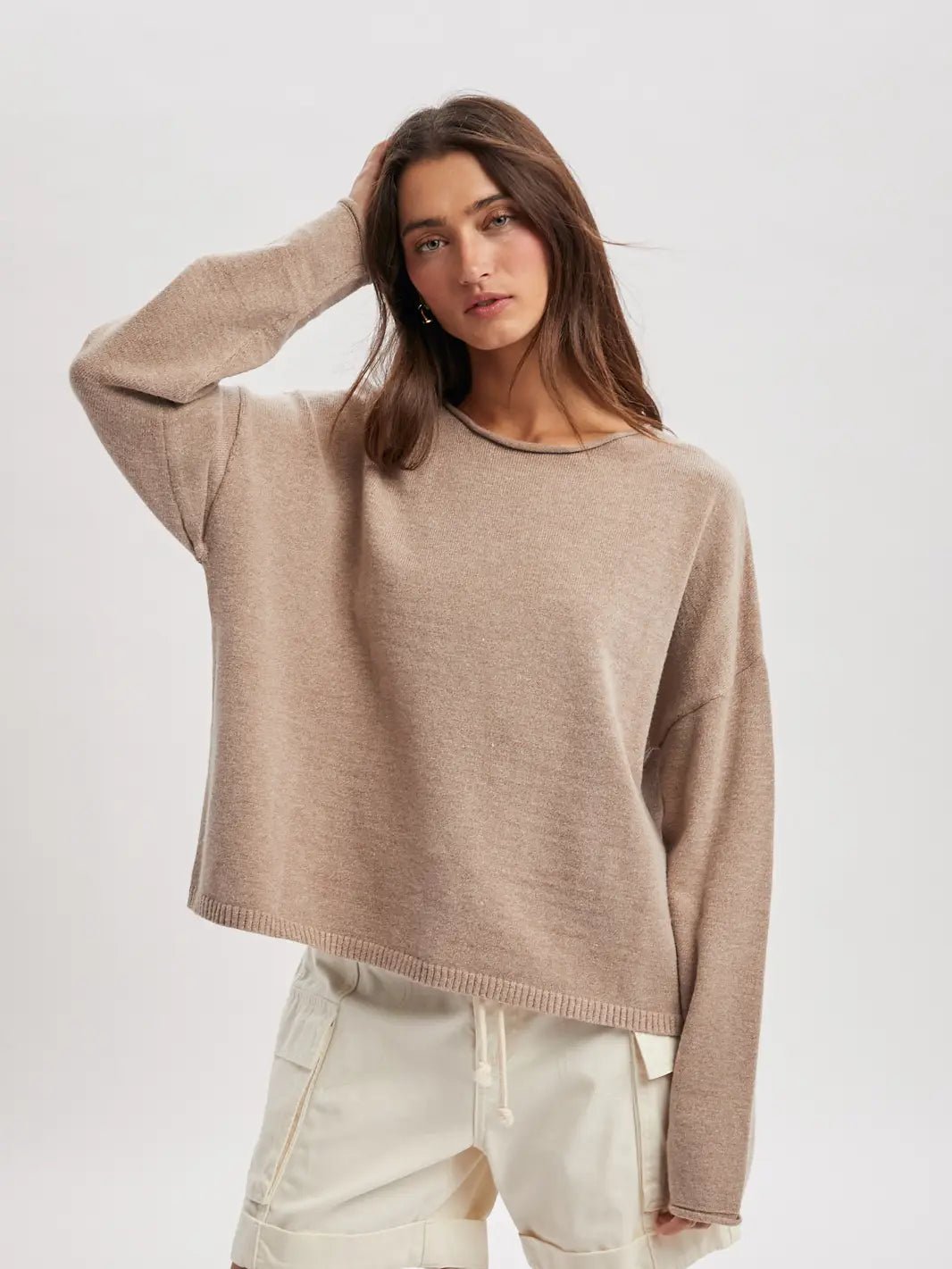 Mila Boat Neck Lightweight Sweater - Westly