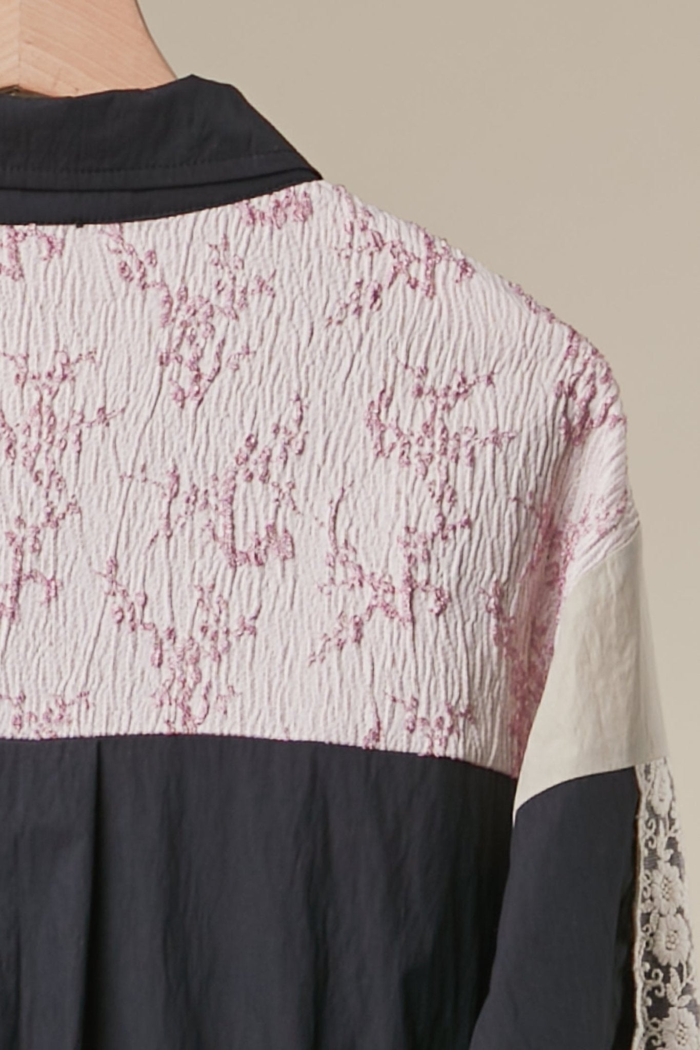 Milo Lace Accent Knit Zip Cardigan - Westly