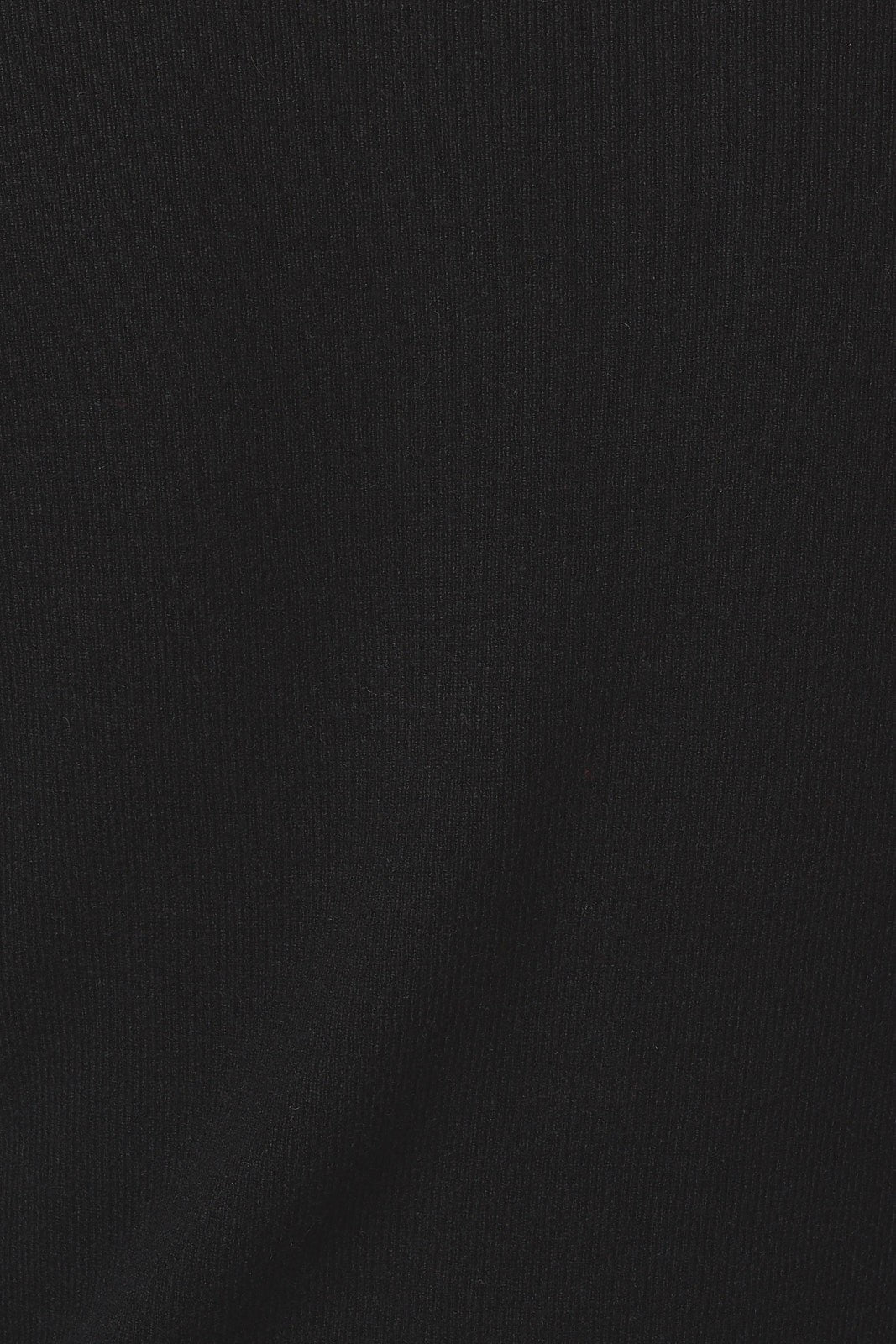 Minette Slit Hem Cardigan - Black