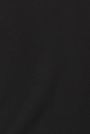 Minette Slit Hem Cardigan - Black