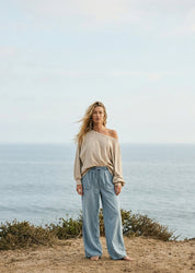 Mira Cloud Wash Tencel Wide - Leg Pants - Westly