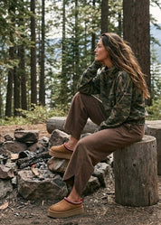 Mirabelle Camo Oversized French Terry Hoodie - Westly