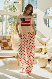 Miss Americana American Flag Knit Pullover - Westly