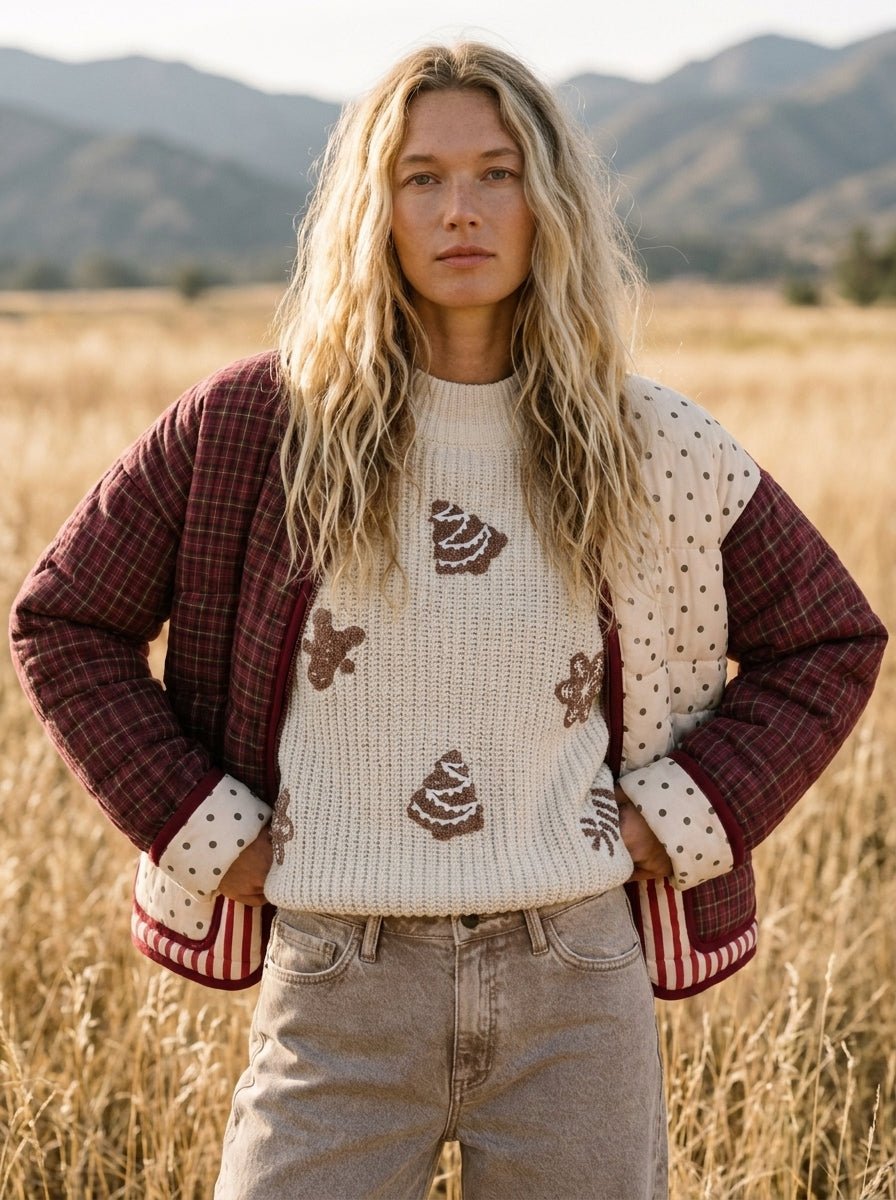 Mix & Mingle Patchwork Quilted Puffer Jacket - Westly