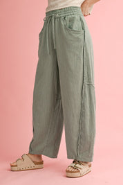 Monroe Mélange Texture Serene Pants - Westly