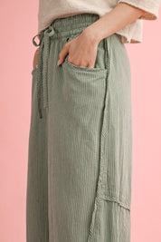 Monroe Mélange Texture Serene Pants - Westly