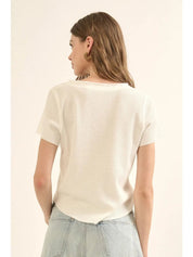 Montecito Waffle Henley - Westly