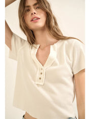 Montecito Waffle Henley - Westly