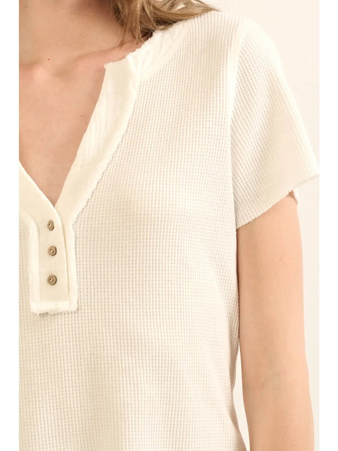Montecito Waffle Henley - Westly