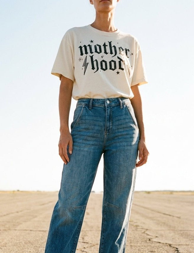 Motherhood Oversized Graphic Tee - Westly