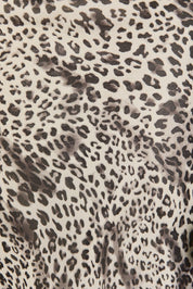 Natural Instinct Leopard Bias Cut Midi Skirt - Westly
