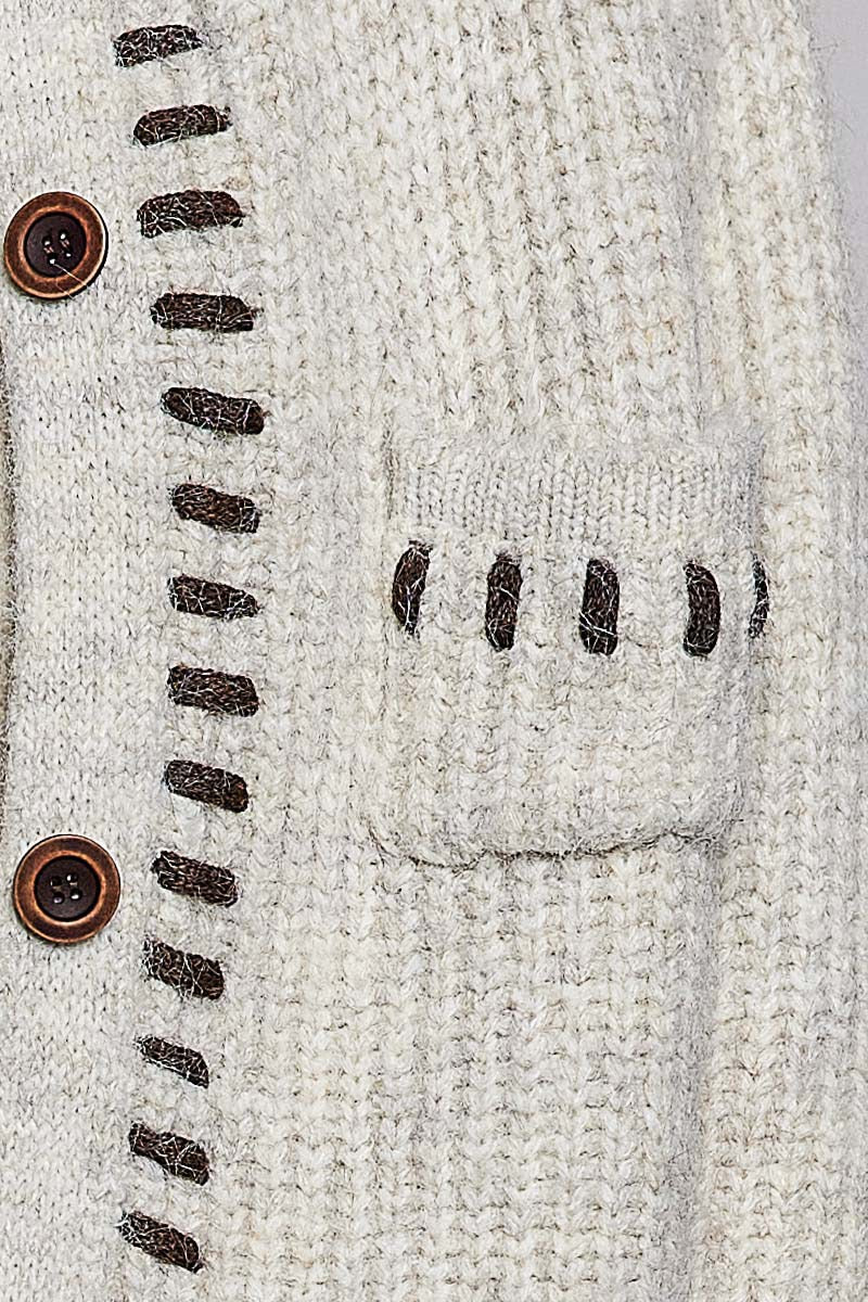 Needle & Thread Hooded Knit Cardigan - Westly