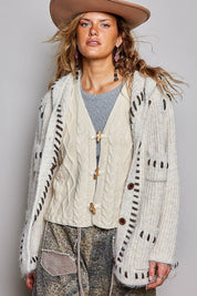 Needle & Thread Hooded Knit Cardigan - Westly