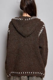 Needle & Thread Hooded Knit Cardigan - Westly