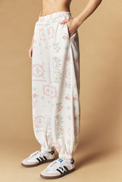 Needlework Floral Lounge Set - Westly
