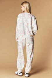 Needlework Floral Lounge Set - Westly