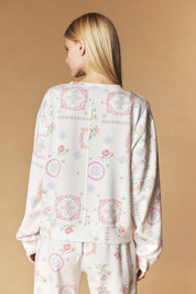 Needlework Floral Lounge Set - Westly