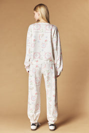 Needlework Floral Lounge Set - Westly