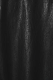 Nightfall High Neck Faux Leather Jacket in Black - product photo 6