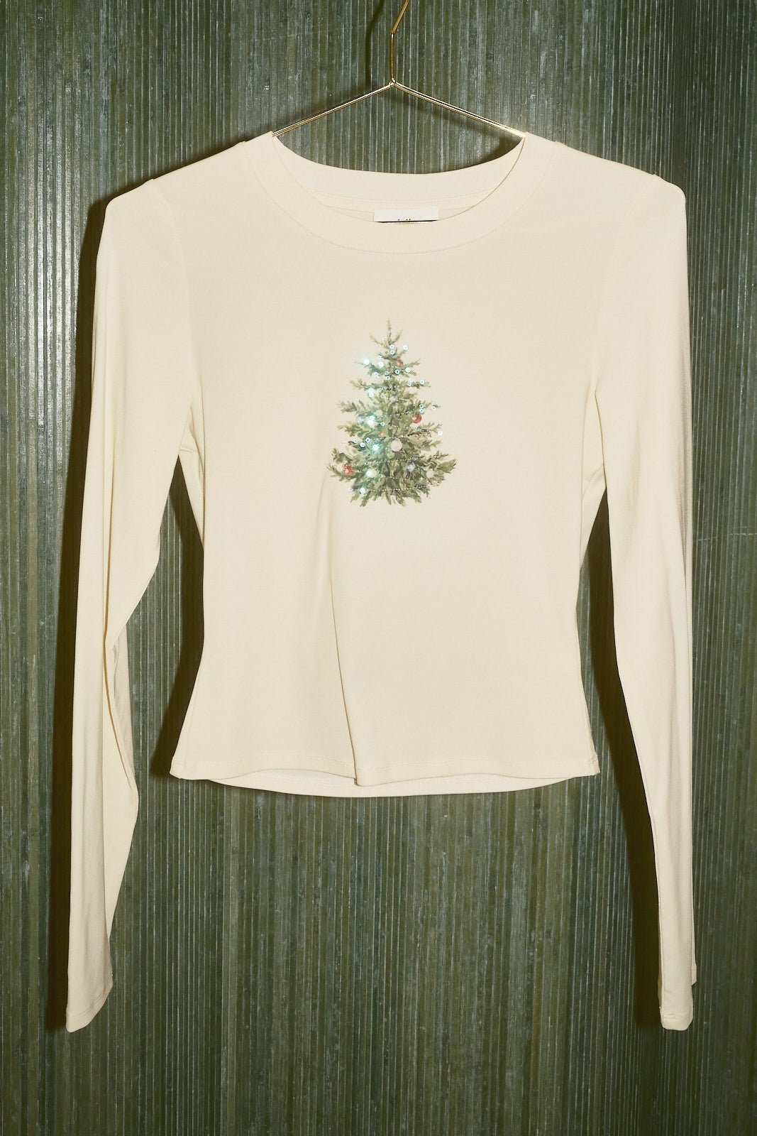 Noble Fir Christmas Tree Fitted Top - Westly