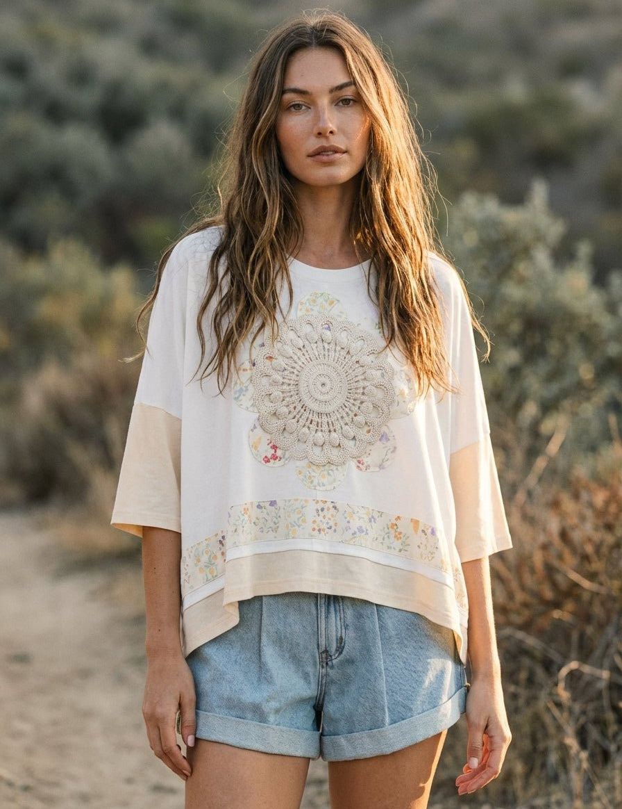 Nora Lace Embroidered - Westly