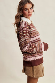 Nordic Garden Fair Isle Sweater - Westly