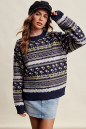 Nordic Garden Fair Isle Sweater - Westly